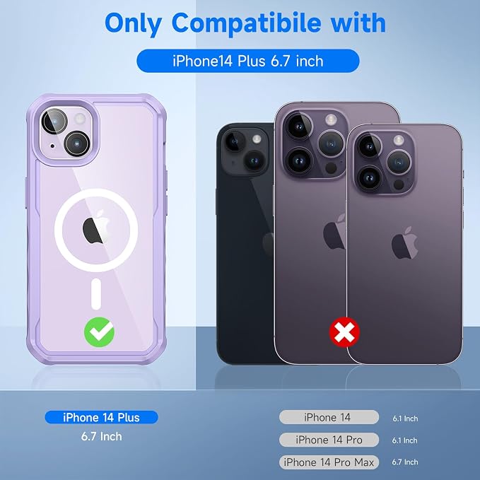 seacosmo for iPhone 14 Plus Case, Full Body Bumper - Image 2