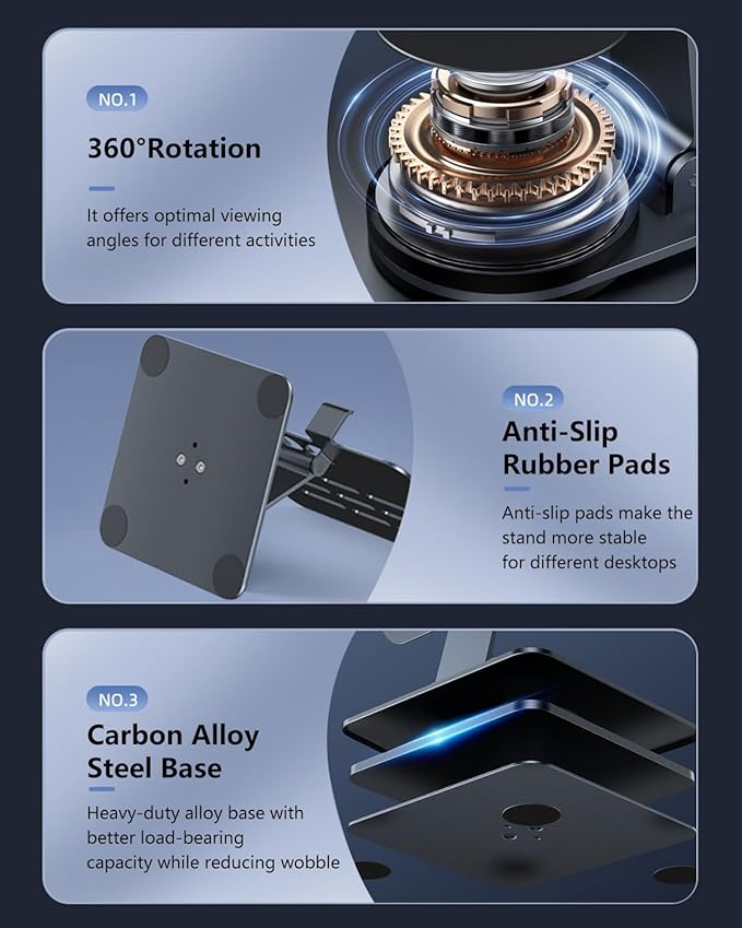for Samsung Galaxy Z Fold 7 6 5 4 All Fold Smartphones Bluetooth Keyboard Stand - Image 4