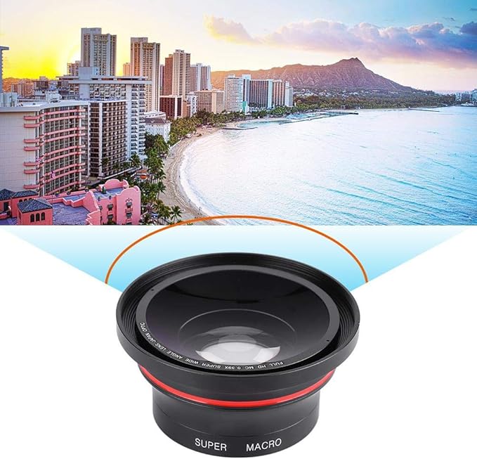 37mm 0.39X Professional HD Wide Angle Lens - Image 3
