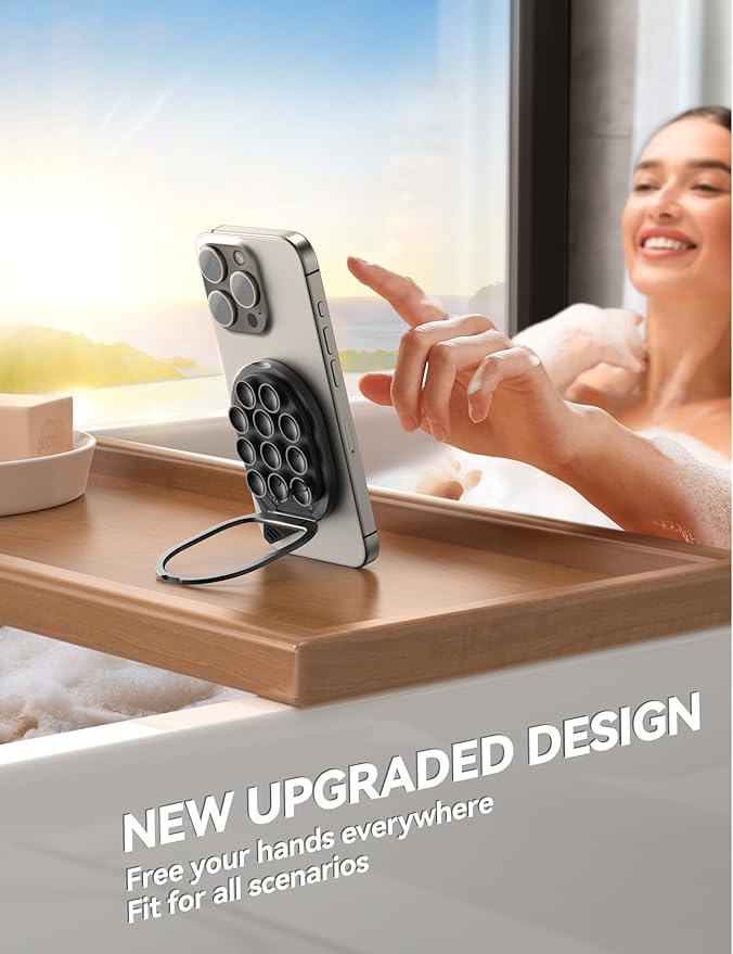 JOYROOM Suction Cup Phone Mount, Magsafe Phone Grip - Image 4