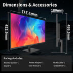 KTC 32 Inch 2K Computer Monitor, IPS 1440p Monitor - Image 9