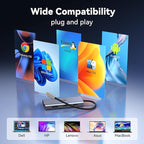 USB C to Dual HDMI Adapter, USB C Docking Station Dual Monitor Hub - Image 7