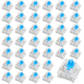 Sibba 40 Pcs Mechanical Keyboard Switches 3 Pin Blue Keyboard Clicker by Sibba