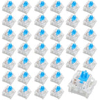 Sibba 40 Pcs Mechanical Keyboard Switches 3 Pin Blue Keyboard Clicker by Sibba