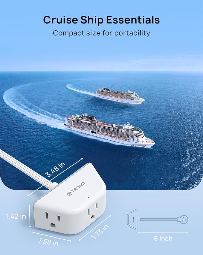 TROND Flat Outlet Extender - Image 6
