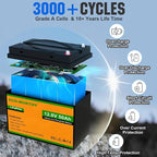 ECO-WORTHY 12V 50Ah Trolling Motor LiFePO4 Lithium Battery - Image 8