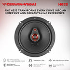 CERWIN-VEGA! HED 2025 Edition – 6.5” 3-Way Coaxial Full Range Speaker System - Image 2