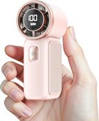 Portable Handheld Mini Fan, 6 Gear Wind, Hand Small Travel Personal Held Fans by Unknown