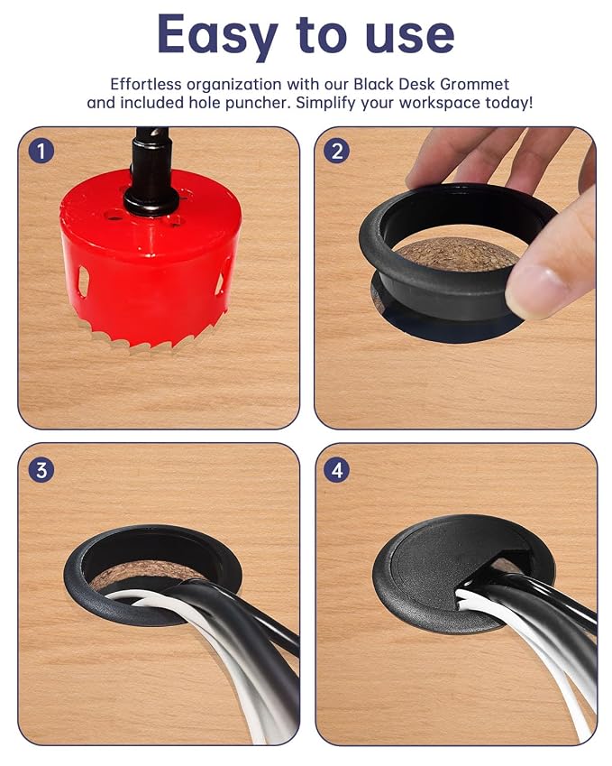 Desk Grommet & Cable Grommet 2 Inch - Image 4