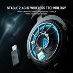 EKSA Wireless Gaming Headset for PS5, Gaming Headphones - Image 4