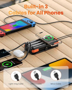 Solar-Charger-Power-Bank-49800mAh, 20W Fast Charging Portable Charger - Image 3