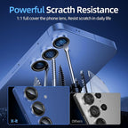 X-it Camera Lens Protector for Samsung S25, 9H Tempered Glass, Independent - Image 3