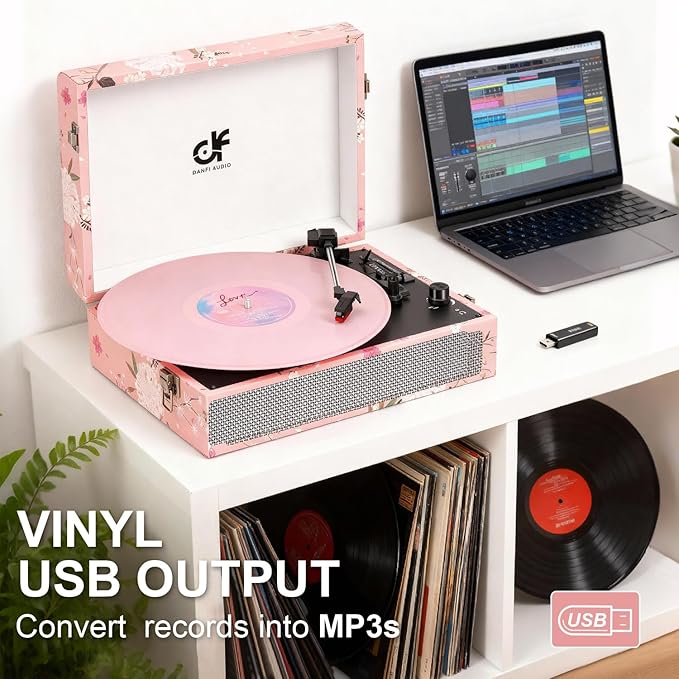 Vinyl Record Player Bluetooth - Image 4