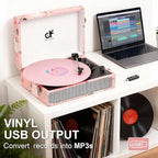 Vinyl Record Player Bluetooth - Image 4
