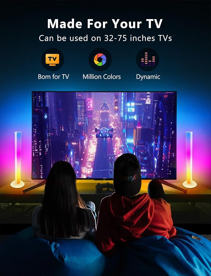 DAYBETTER Smart LED Light Bars, RGB+ICW Gaming Light Bars - Image 4