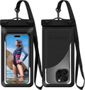 Waterproof Phone Pouch, with Inside Card Bag, Large Waterproof Case by Vsagier