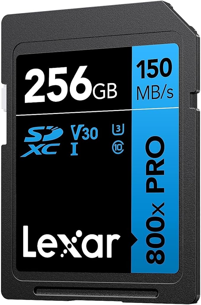 Lexar 256GB High-Performance 800x PRO SD Card, - Image 4