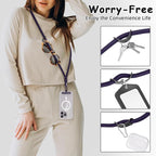 AULEEP Universal Phone Lanyard Corssbody, Anti-theft Phone Strap - Image 4