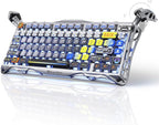 GravaStar Mercury K1 Pro Wireless Mechanical Gaming Keyboard, 75% Layout RGB by GravaStar