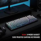 Redragon K686 PRO 98 Keys Wireless Gasket RGB Gaming Keyboard, 3-Mode PBT - Image 7
