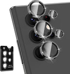 for Samsung Galaxy S22 Ultra Camera Lens Protector, Individual Metal Ring by Btscase
