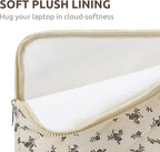 Puffy Laptop Sleeve 13-15.6 Inch Cute Quilted Laptop Protective Case Padded - Image 4