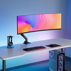 WALI Ultrawide Monitor Arm for 17 to 49 Inch Heavy Duty Curved Screens - Image 3