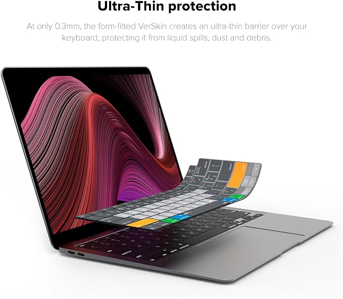 JCPal MacOS Shortcut Guide Keyboard Cover - Image 3