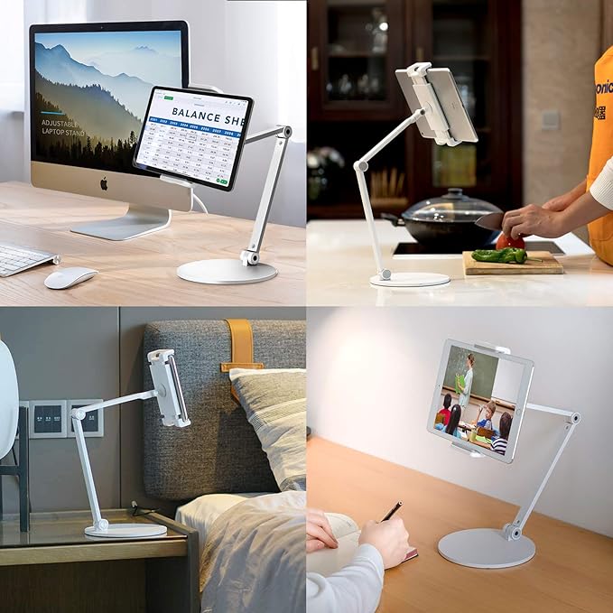 Surface Pro Stand, iPad Pro 12.9 Holder, iPad Pro 11/12.9, Air and More - Image 2