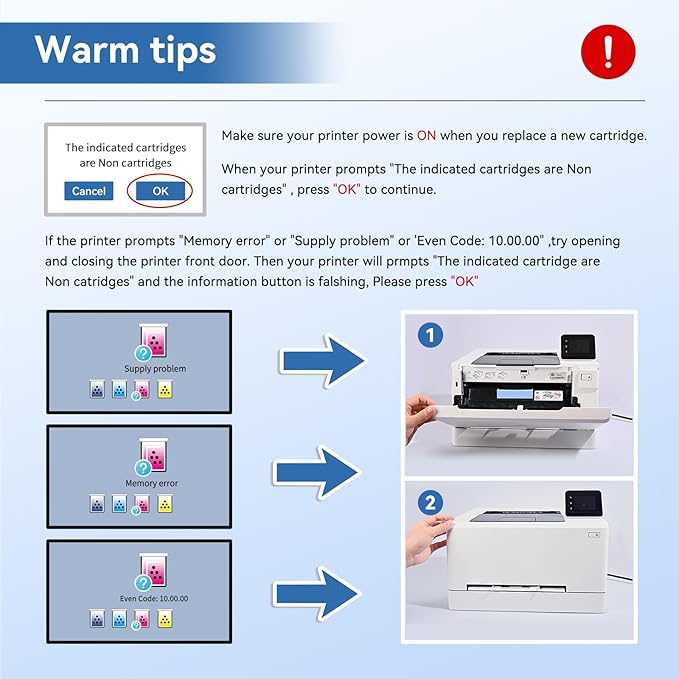 MYTONER 206A Toner Cartridges 4 Pack Compatible Replacement - Image 6