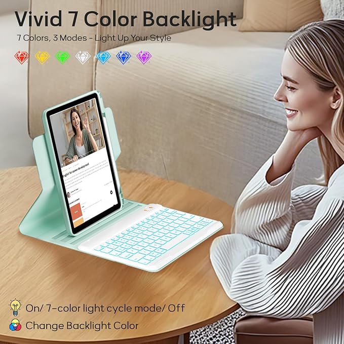 BLUTLOTUS for iPad 11th 10th Generation Case - Image 6