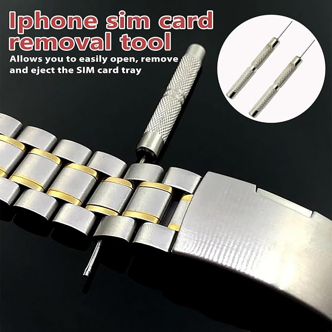 SIM Card Tool Kit with Eject Pins 16 Pcs Tray Openers Needle Ejector - Image 4