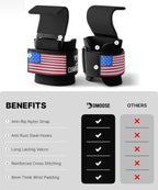 DMoose Fitness Weight Lifting Hooks - Image 6