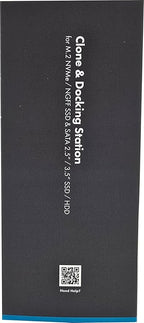 GRAUGEAR SATA SSD/HDD to M.2 NVMe Docking Station, USB-C 10Gbps Clone Station - Image 12
