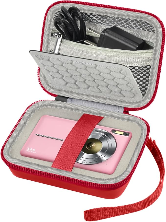Carrying & Protective Case for Digital Camera, AbergBest 21 Mega Pixels 2.7" by COMECASE