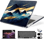 Compatible with MacBook Air 13.6 inch Case, M4 A3240/M3 A3113/M2 A2681 by MecBevia