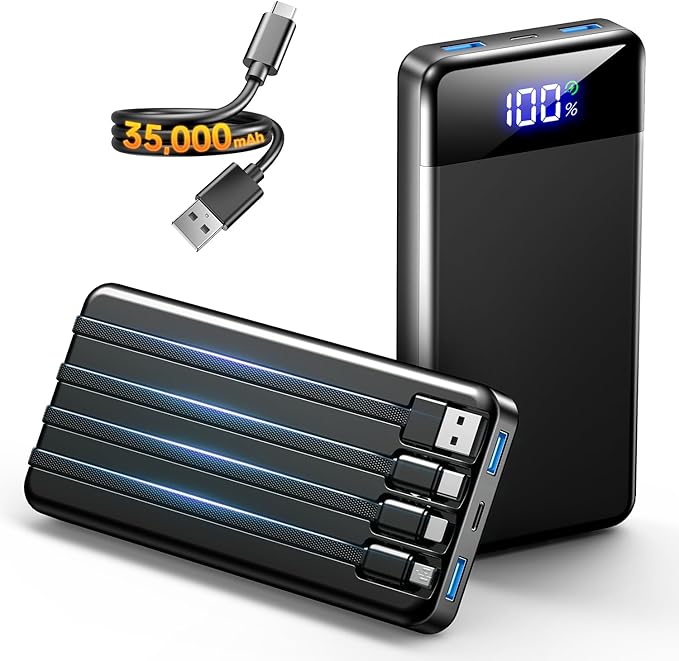 Portable Charger 35000mAh Power Bank by SABANI