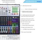 W IN-MIX Professional DJ Audio Mixer, 10 Channel - Image 3