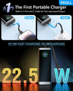 Portable Charger 40000mAh Power Bank, 22.5W Fast Charging Battery Pack - Image 2
