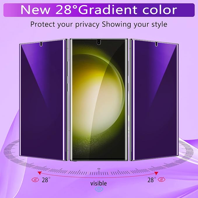 Lesakit Anti-Blue Light Privacy Screen Protector - Image 5