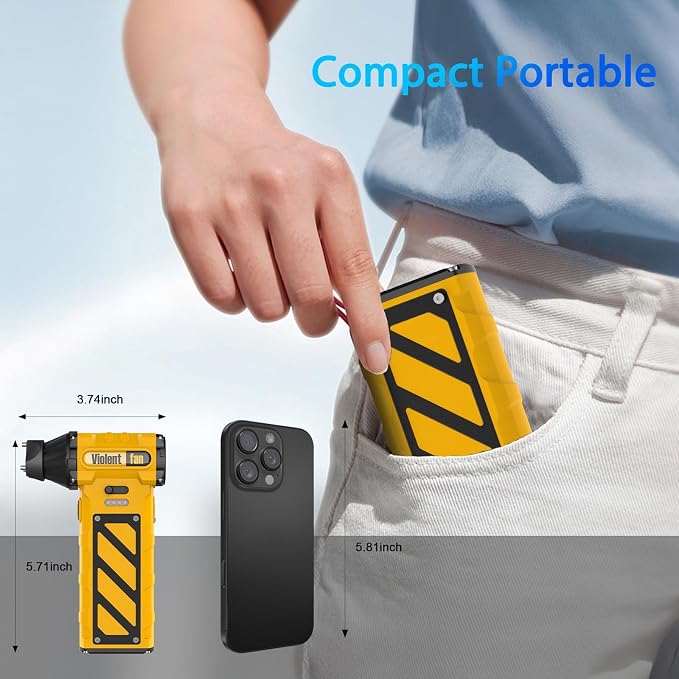 Electric Air Duster-Compressed Air Duster, 60mph Wind Stepless Speed Canned Air - Image 8