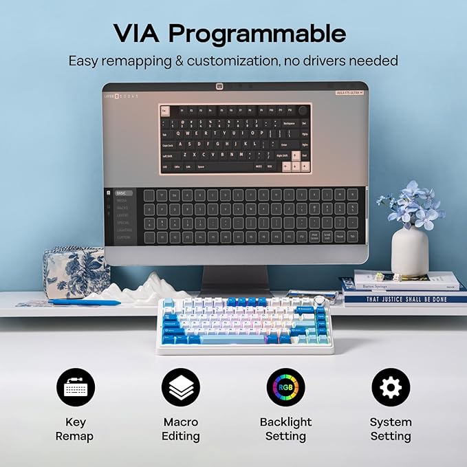 EPOMAKER x Aula F75 Ultra Wireless Gaming Keyboard - Image 8