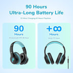 EarFun K4 Kids Bluetooth Headphones, Wireless Headphones - Image 7