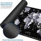 Large Mouse Pad, 31.5x15.7 inch Large Extended Computer Keyboard Mouse Mat - Image 4