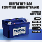 YTZ10S 12v lithium battery 6Ah 360CCA LiFePO4 battery, - Image 8