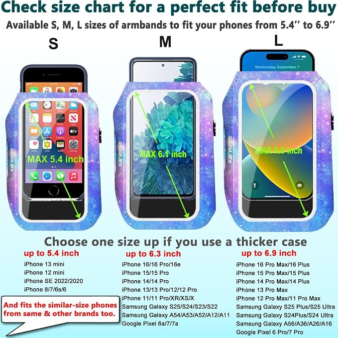 Arm Band for Phone for Running, Phone Holder for Running for iPhone & Samsung - Image 4