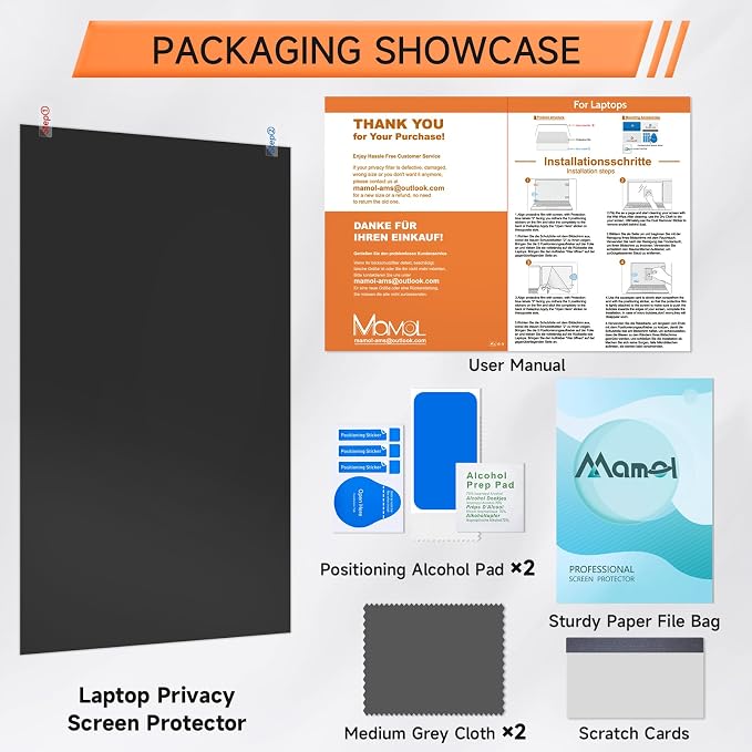Nano Laptop Privacy Screen 16 Inch 16:10, No Glue Computer Monitor Privacy - Image 8