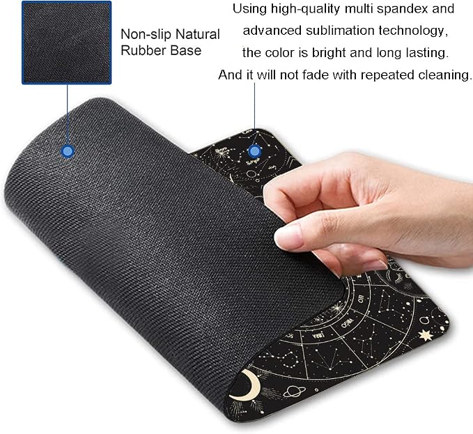 Hokafenle Mouse Pad, Square Personalized Computer Mouse Pads - Image 2