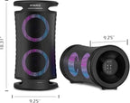 Large Bluetooth Speaker, 260W Peak Powerful Loud Sound - Image 9