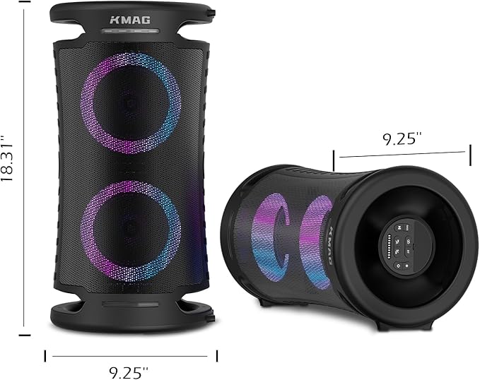 Large Bluetooth Speaker, 260W Peak Powerful Loud Sound - Image 9